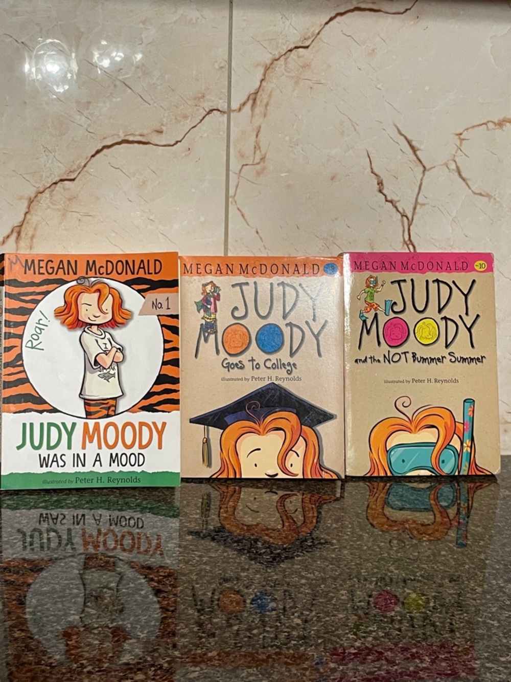 Scholastic Judy Moody Paperback Set - Orange, Green, Blue